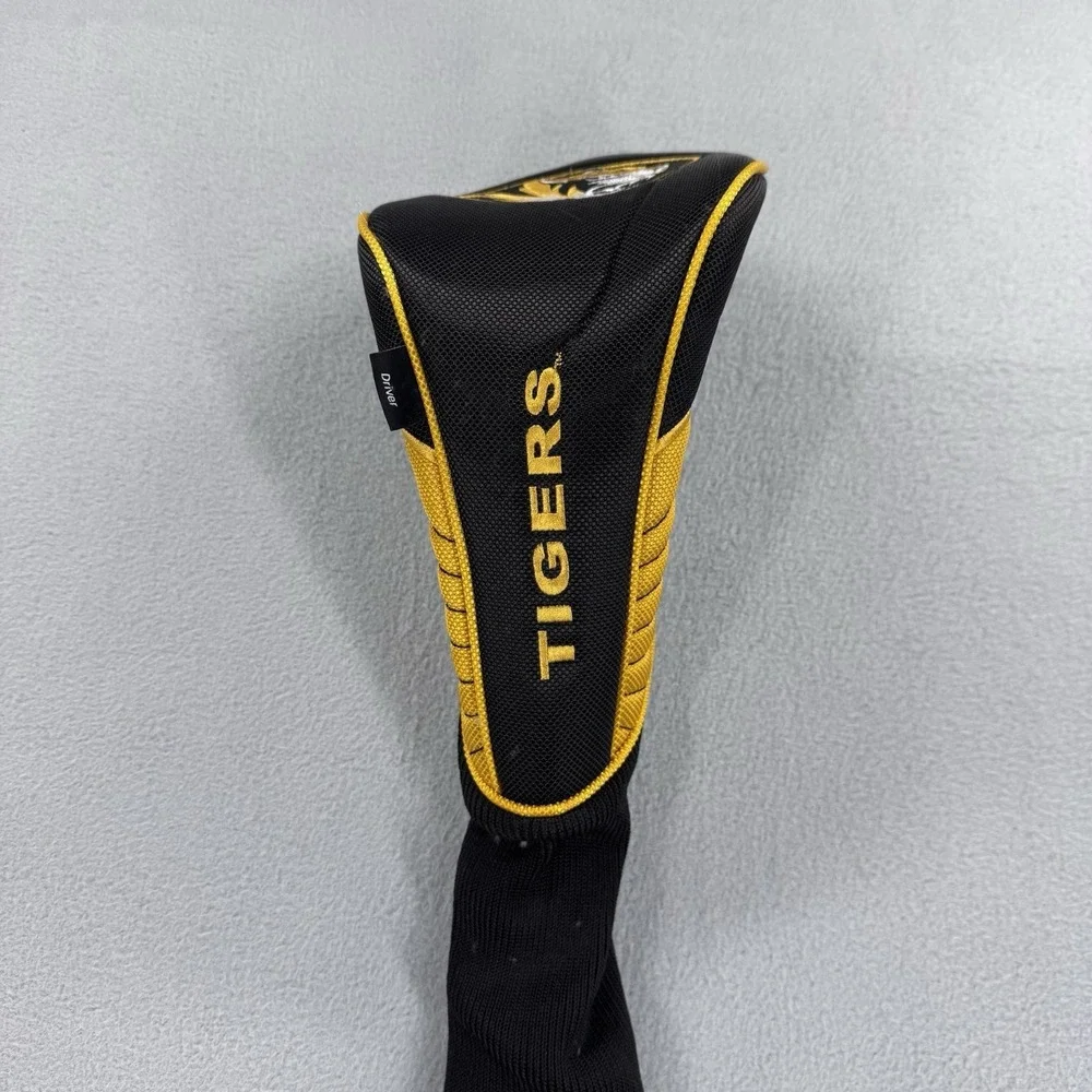 MISSOURI TIGERS DRIVER 1 WOOD & HYBRID HEADCOVER TEAM EFFORT HEAD COVER BLACK